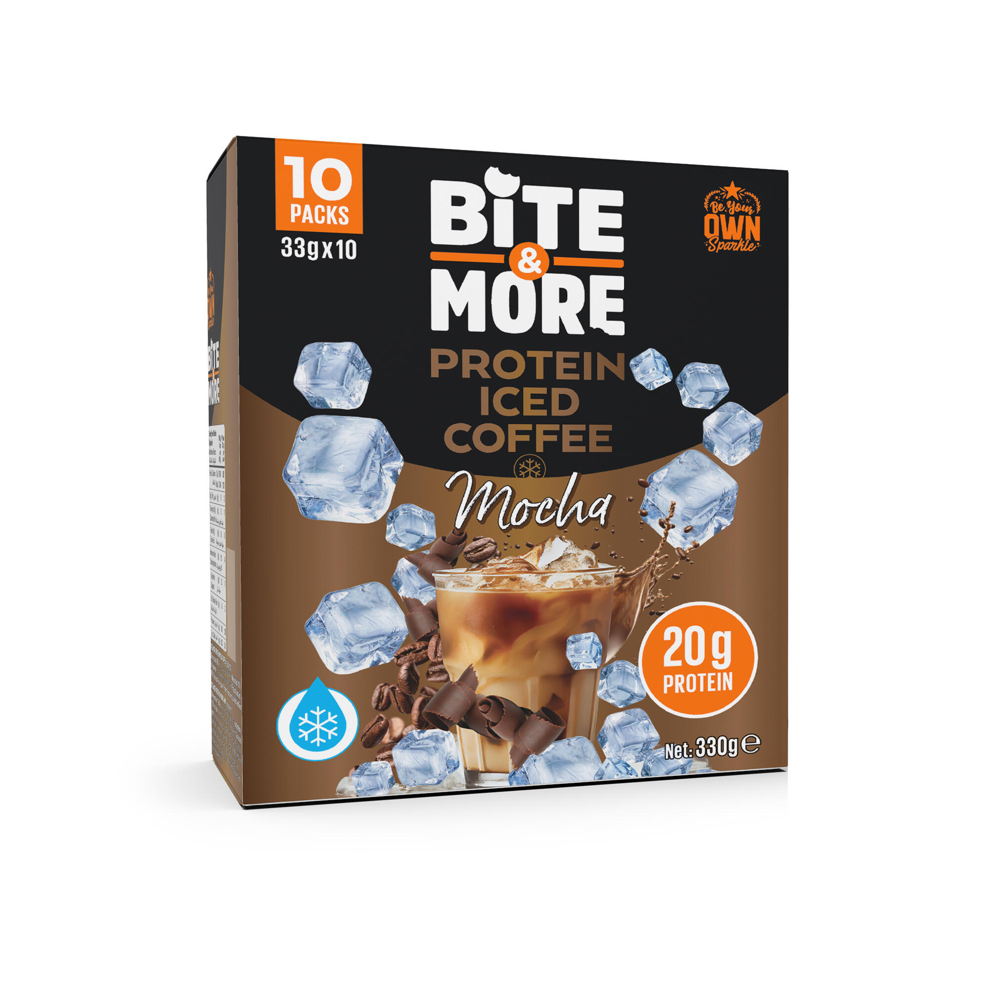 Protein Iced Coffee (33g x 10 packs) - White Mocha