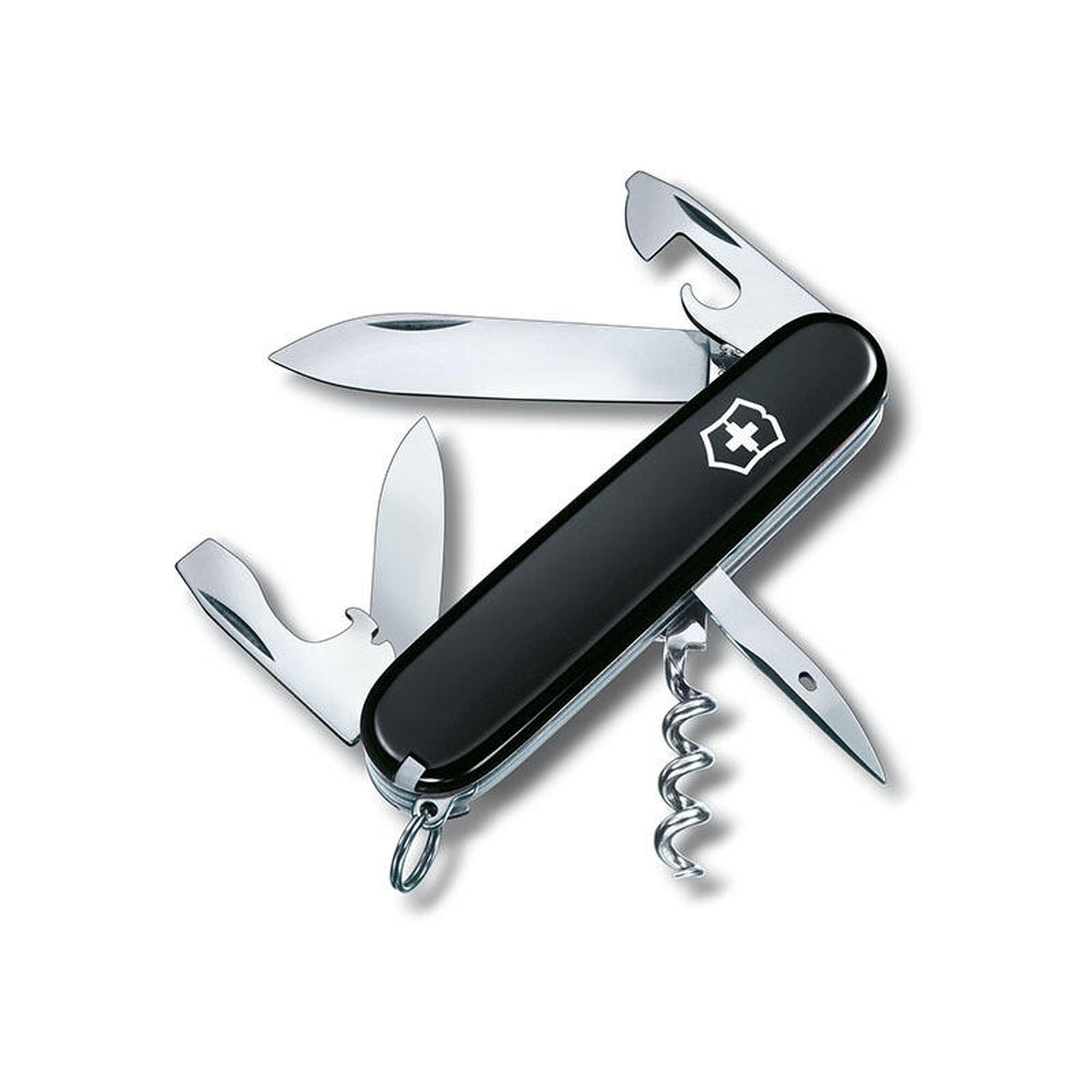 Victorinox - Couteau Multifonction Victorinox Spartan Noir Compact Lame Acier Inoxydable - Couteau Multifonction - Noir - Taille Unique - Decathlon