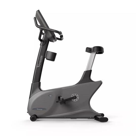 Vélo droit Vision Fitness U600E connecté avec écran tactile 16″ & Bluetooth