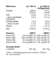 Vitamin Mineral Liquid Pfirsich-Maracuja 2/2