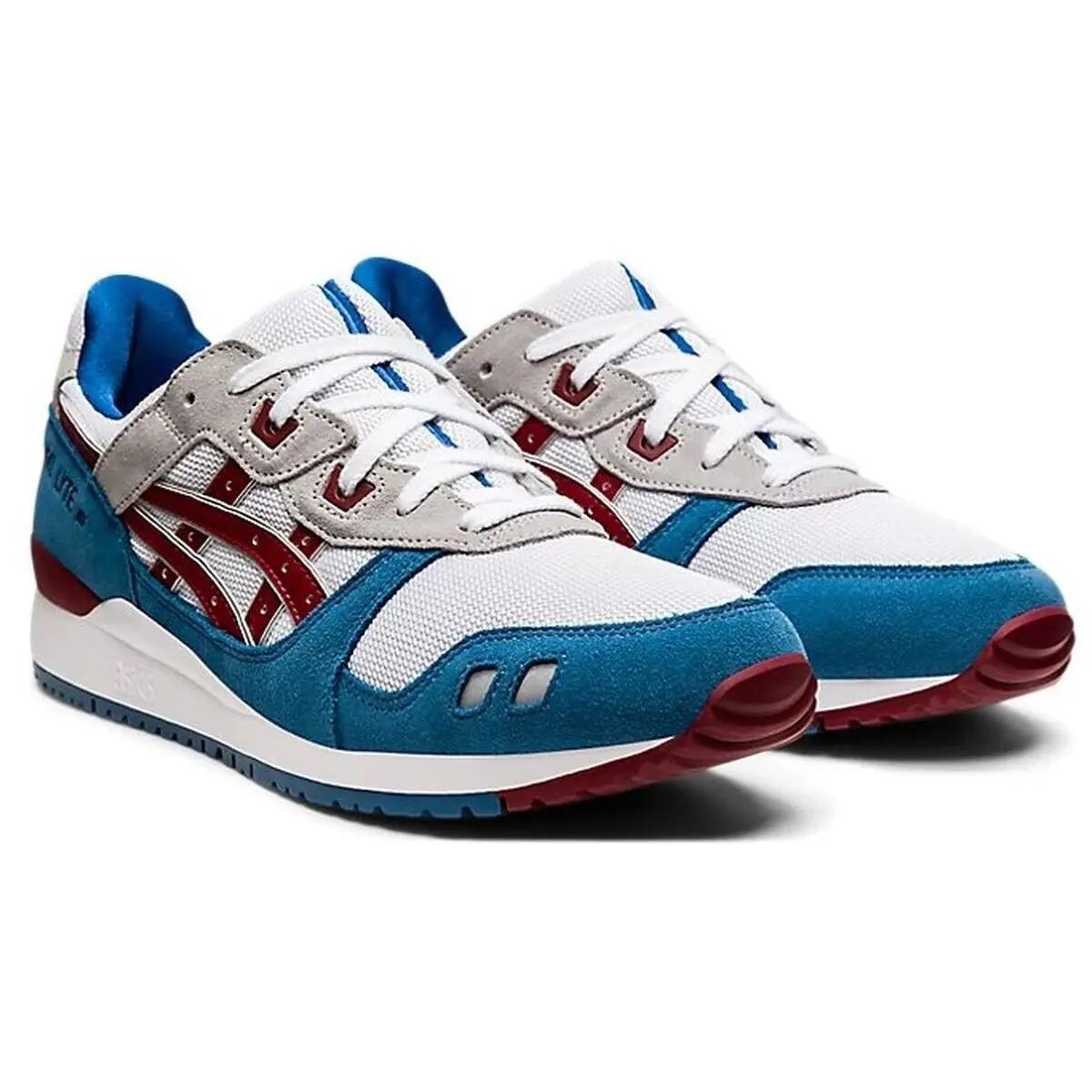Scarpe ASICS GEL-LYTE III OG Azzurro/Bordeaux 2/5