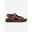 Sandales plates Homme - JOHALIN Tan