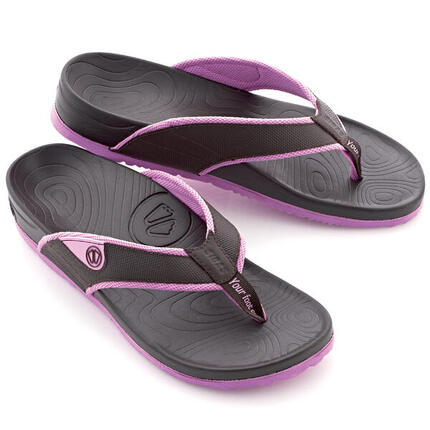 Sandales avec semelle 3D, maintien du pied et voûte plantaire - 3D Lounge Women