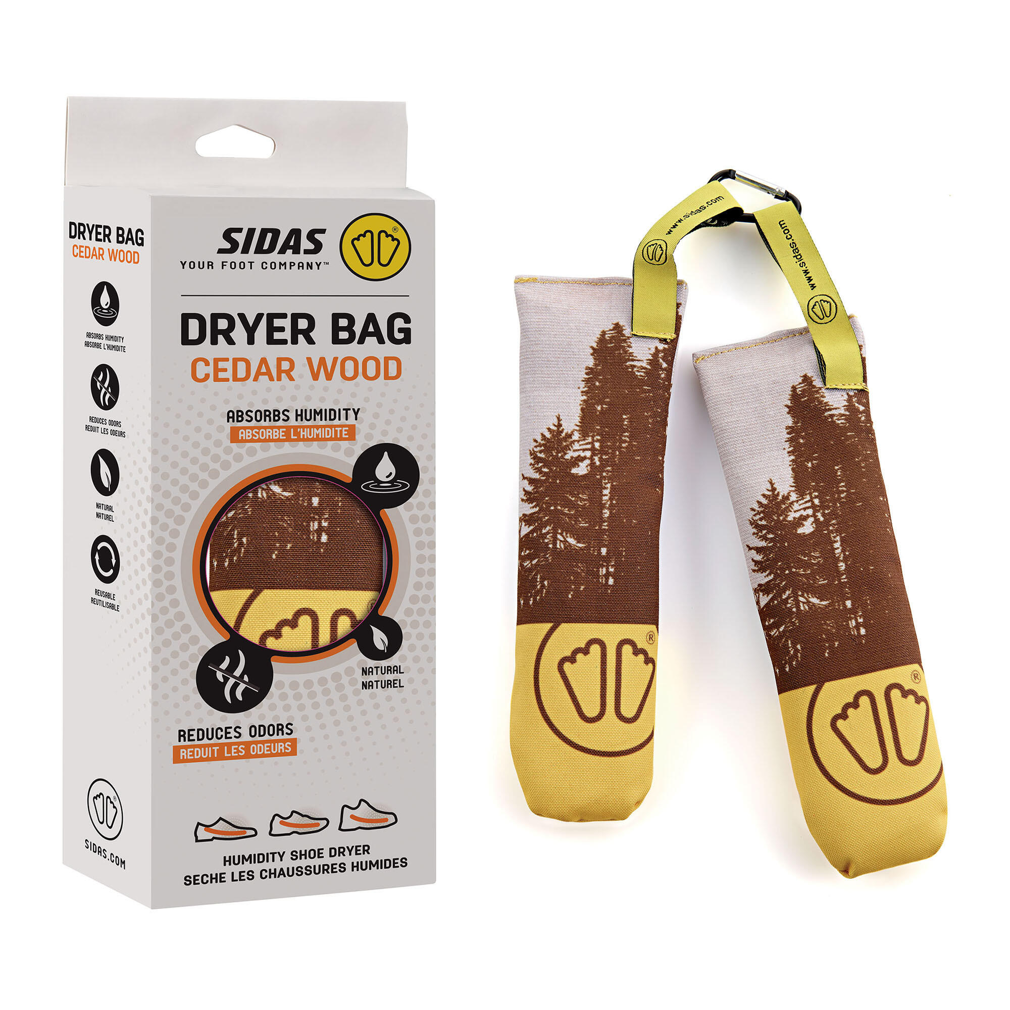 Asciugascarpe naturale - Dryer Bags Cedar Wood 2/5