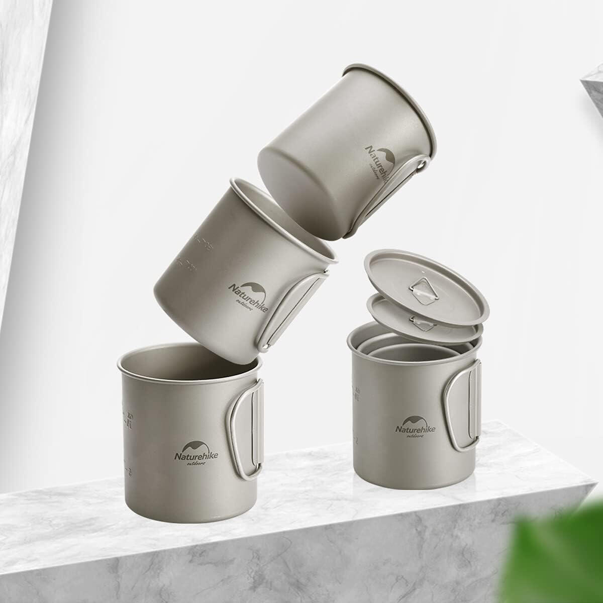 Naturehike titanium cup 450 ml 3/7