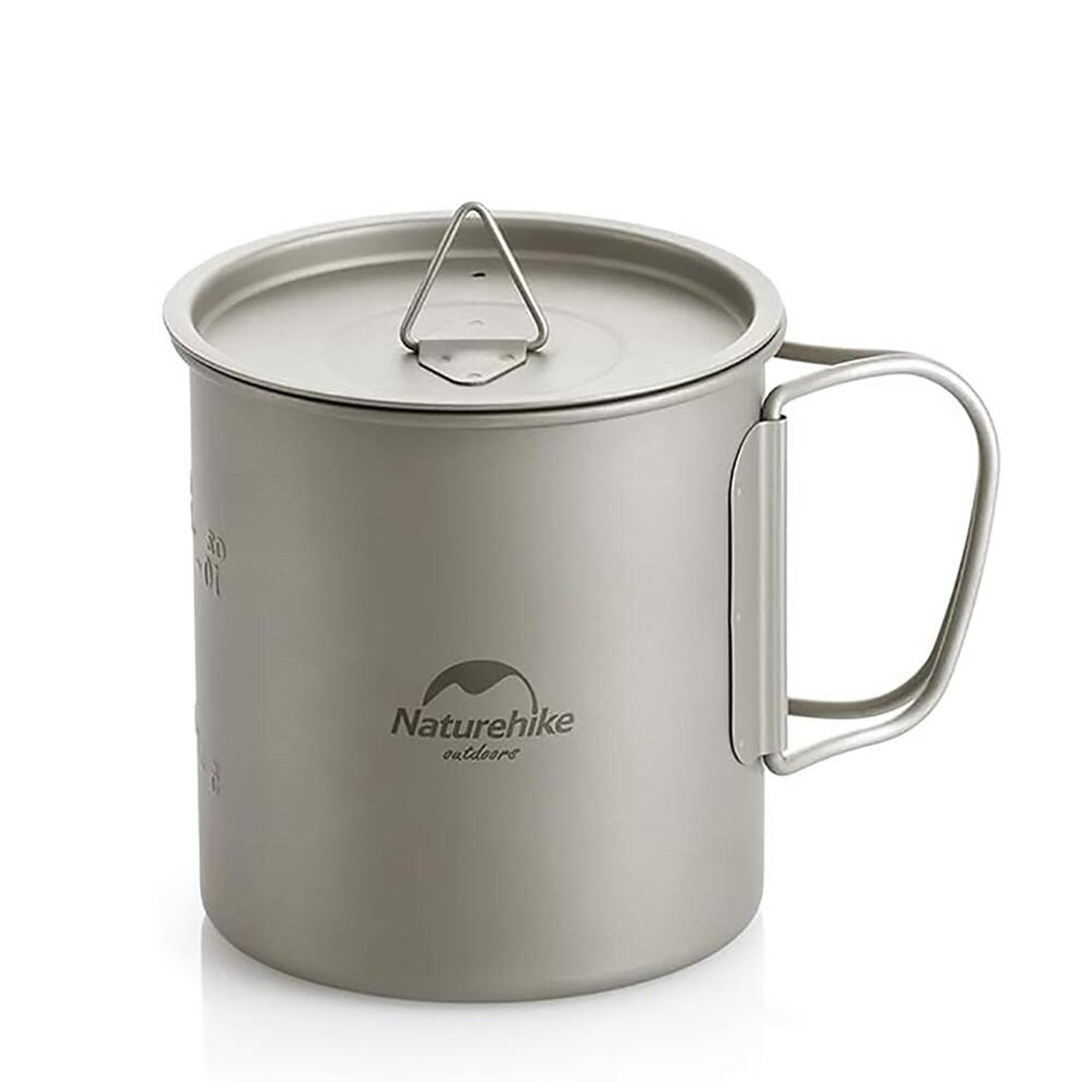 NATUREHIKE Titanový hrnek Naturehike 450 ml