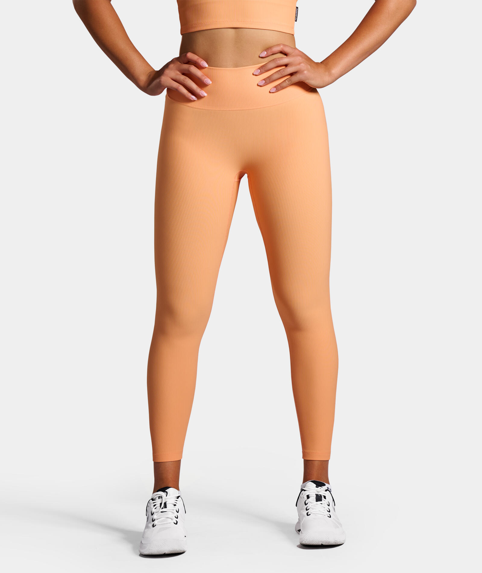 NORDICDOTS Rib Leggings Dames zonne oranje