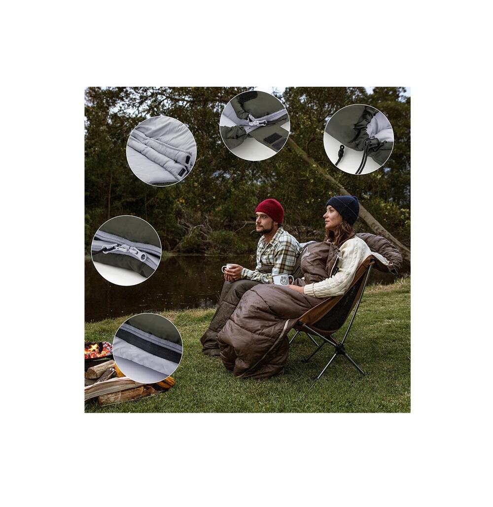 Saco-cama tipo envelope da série U com capuz da Naturehike 4/7
