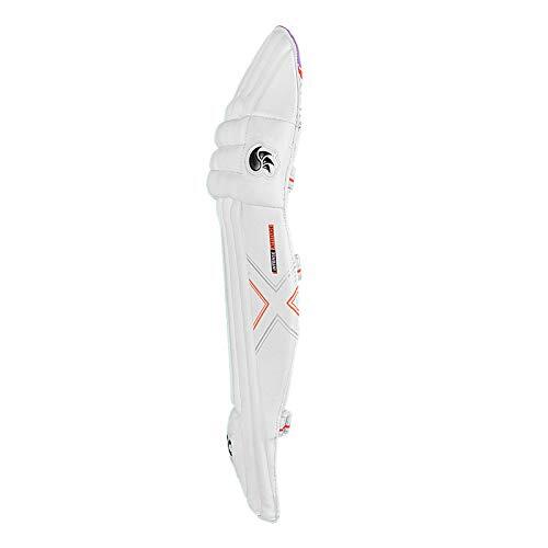 DSC Intense Attitude Cricket Batting Legguard | Farbe: Weiß, Lila | Jungen 5/5