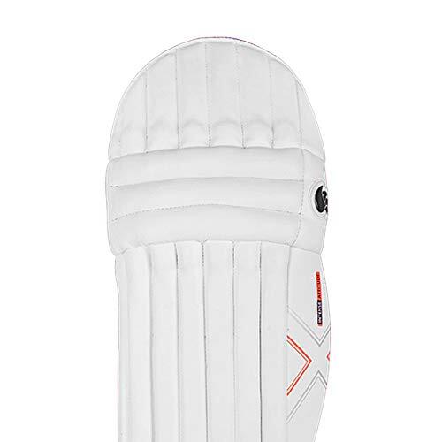 DSC Intense Attitude Cricket Batting Legguard | Farbe: Weiß, Lila | Jungen 4/5