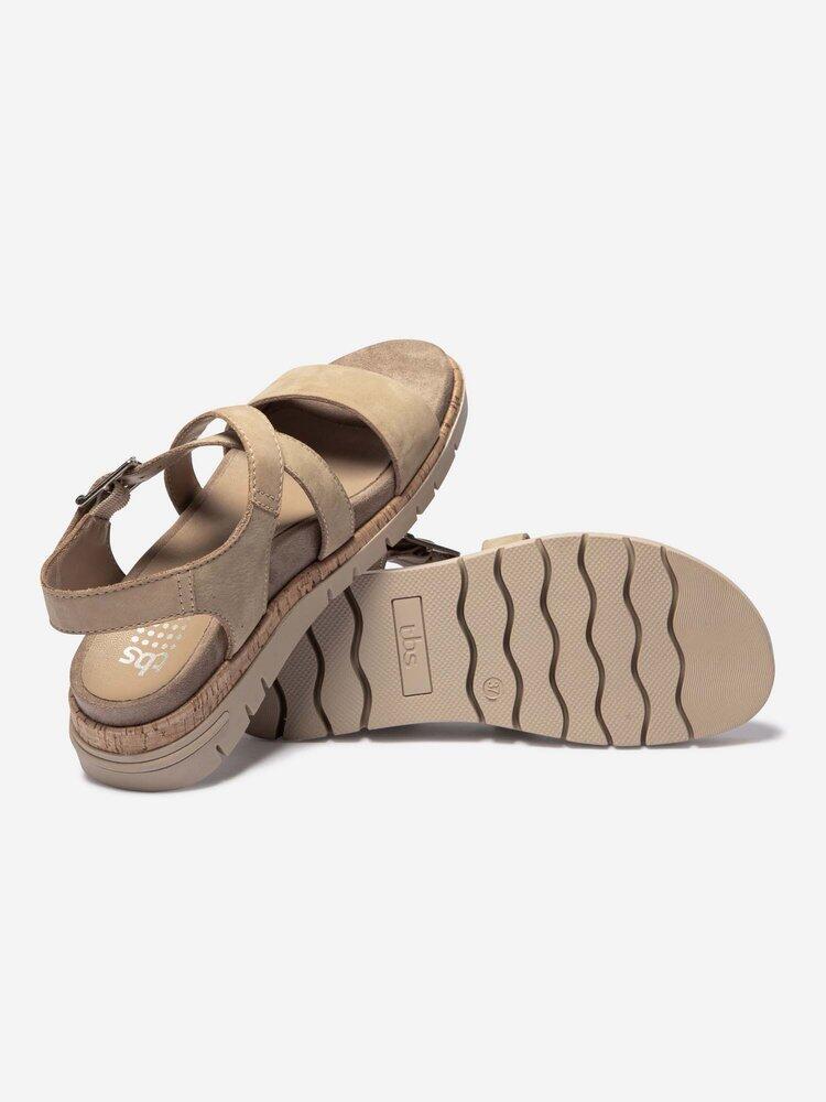 Sandales plates Femme - ZOELENN Beige 4/4