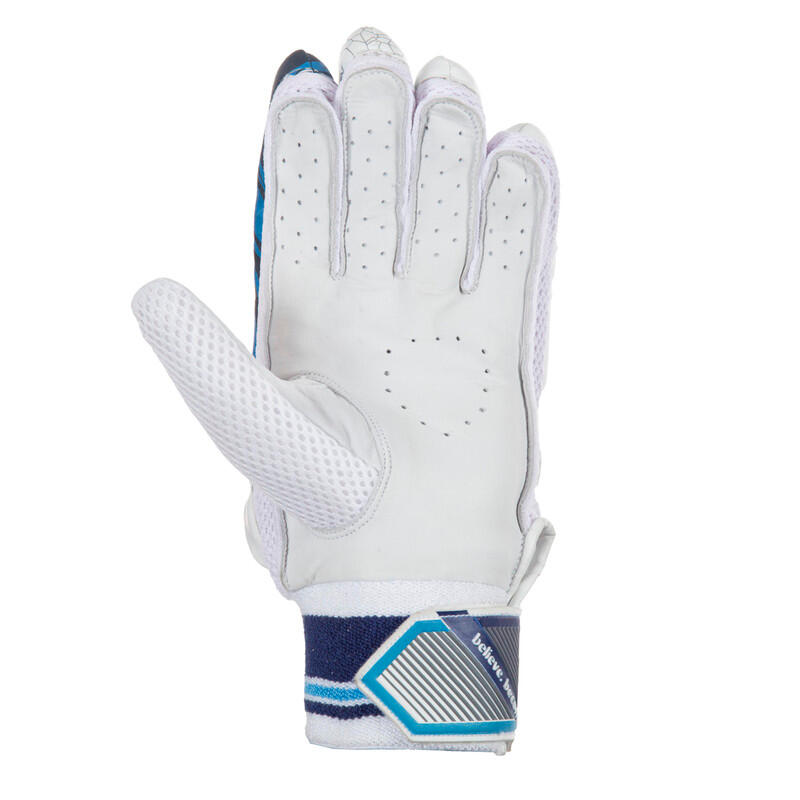 SG Super Club Cricket Batting Gloves | Farbe: Weiß | Größe: Junior LH 3/3