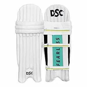 DSC Condor Atmos Cricket Batting Legguard| Farbe: Weiß | Größe: Jugend