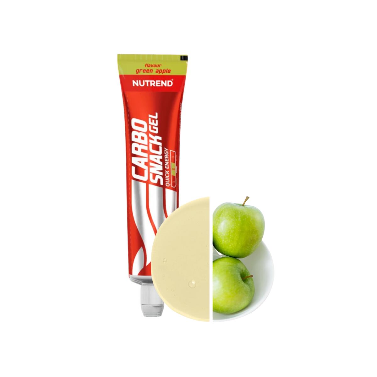 NUTREND sport - energie - gel tuba, zelené jablko