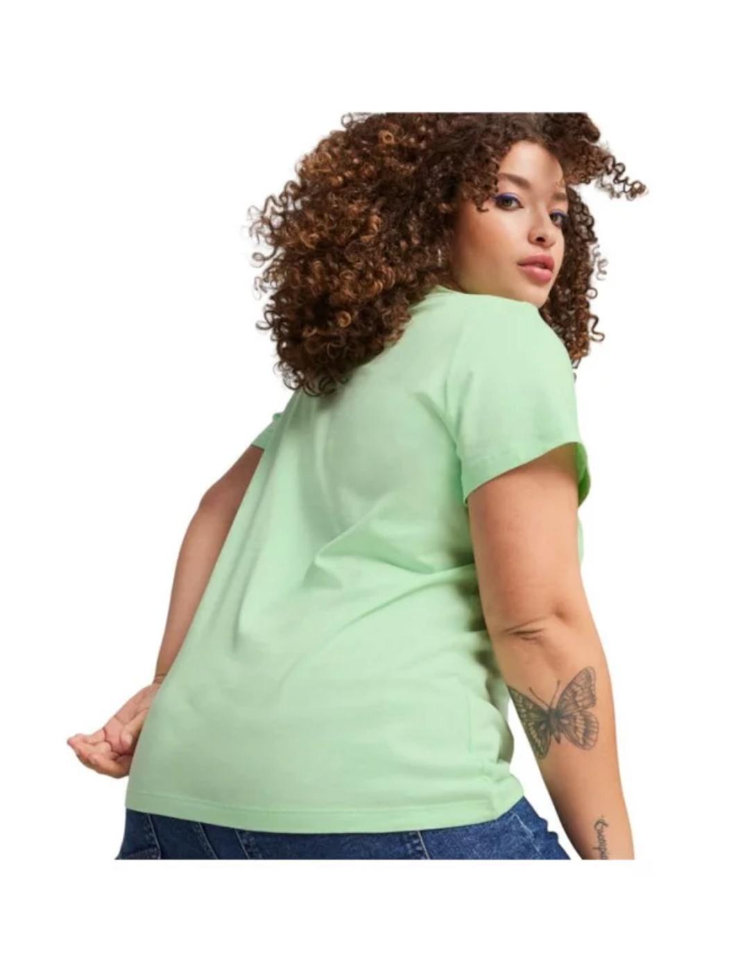 Polo de navegación, camisetas para mujer Puma Better Ess Verde 4/5