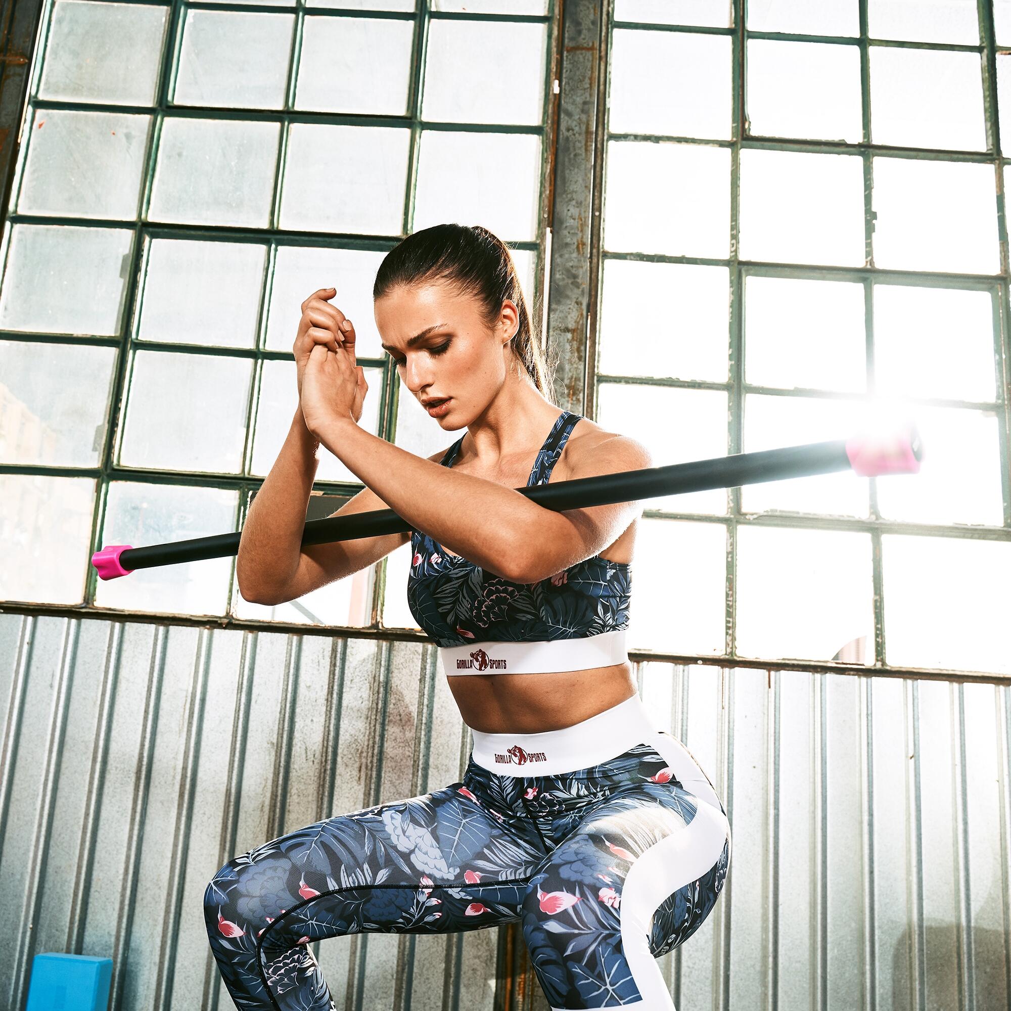 BARRE DROITE LESTÉE 120CM | MUSCULATION ET FITNESS | POIDS AU CHOIX DE 1KG À 10K 6/7