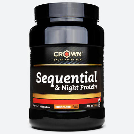 Bote de recuperador nocturno con proteína ‘Sequential Protein‘ 918 g Chocolate