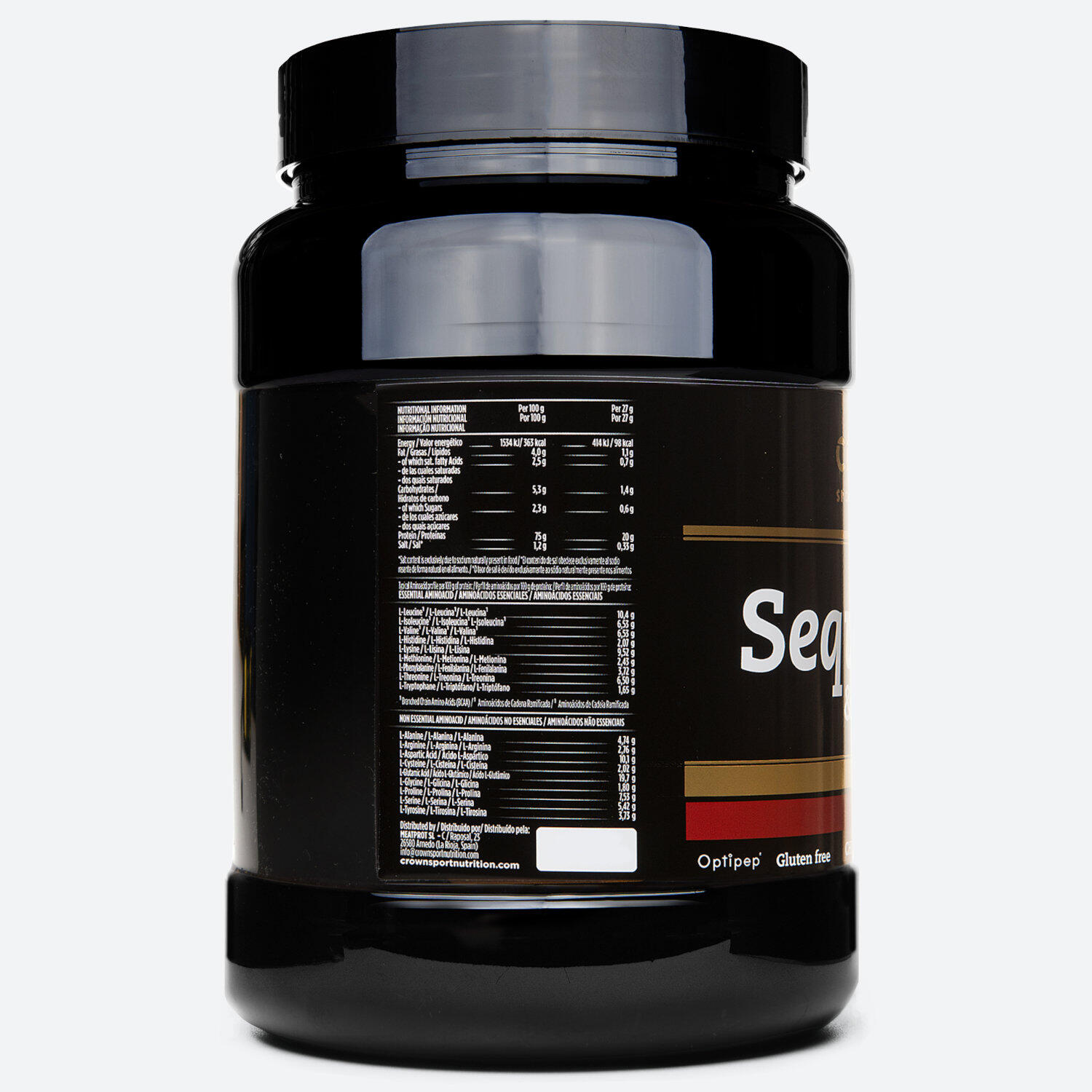 Bote de recuperador nocturno con proteína ‘Sequential Protein‘ 918 g Chocolate 2/5