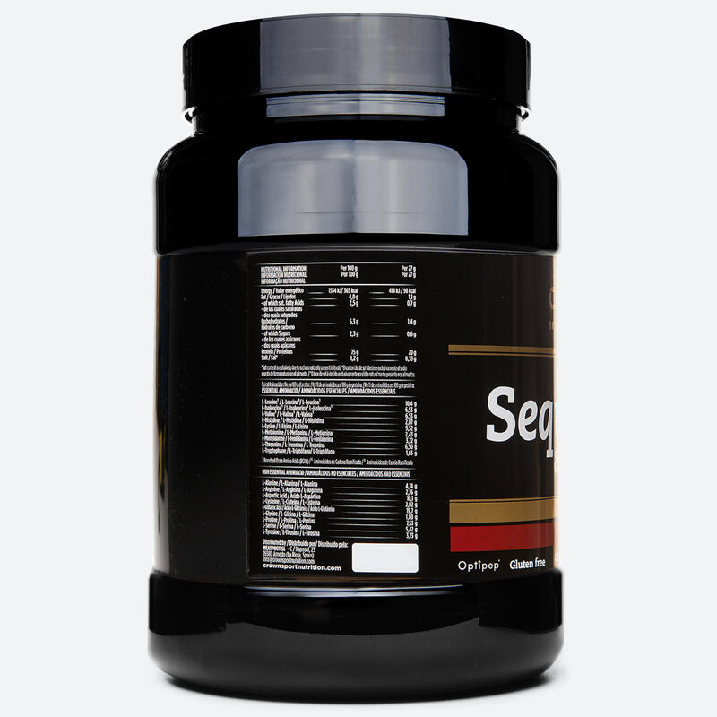 Bote de recuperador nocturno con proteína ‘Sequential Protein‘ 918 g Chocolate