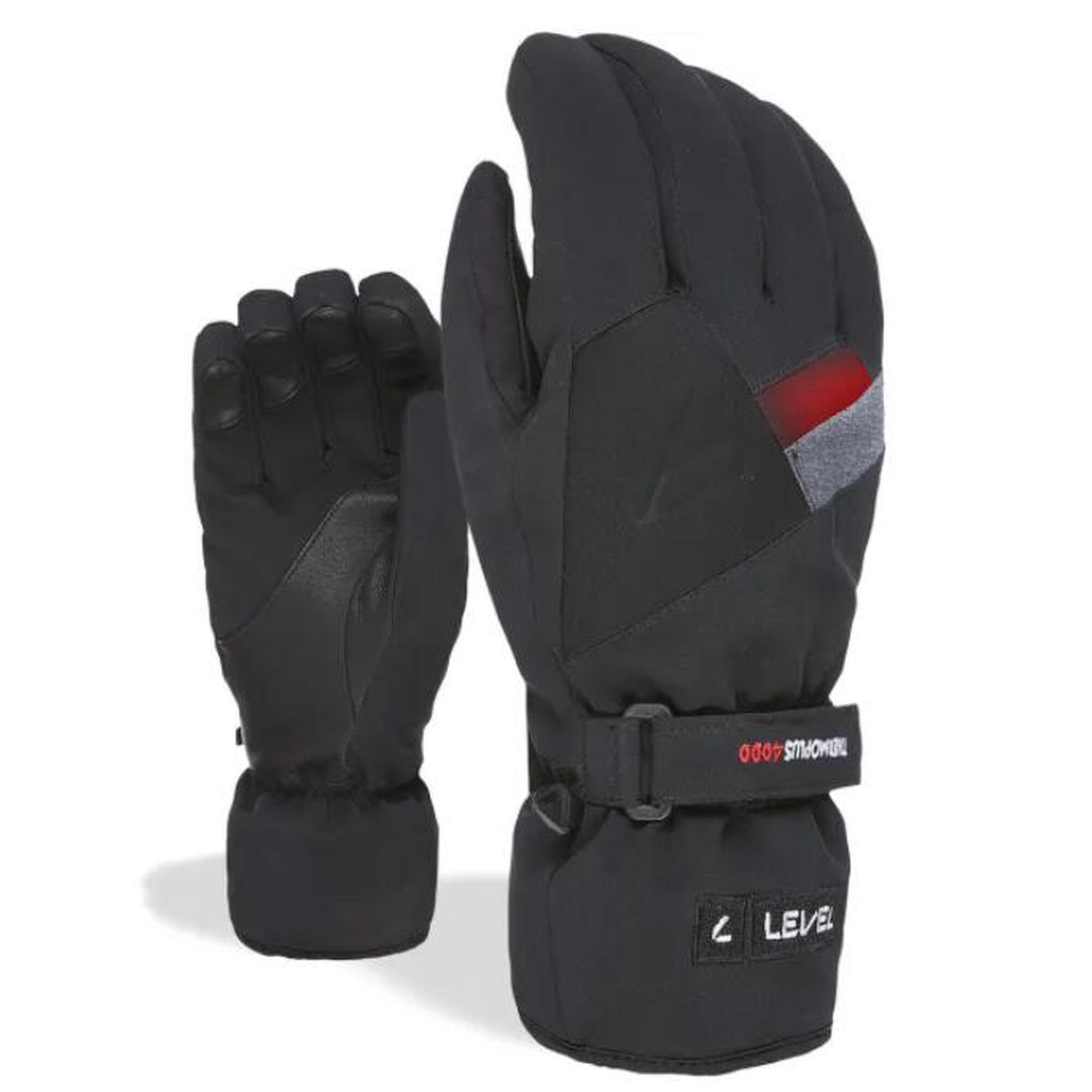 Level - Gants De Ski Level Elite Pour Hommes - Sur-gants - Noir - 42 M/l - Decathlon