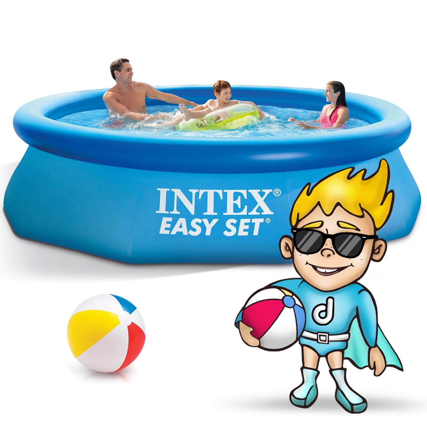 Piscina Nuoto Intex 305 x 76 Cm, Blu 3/5