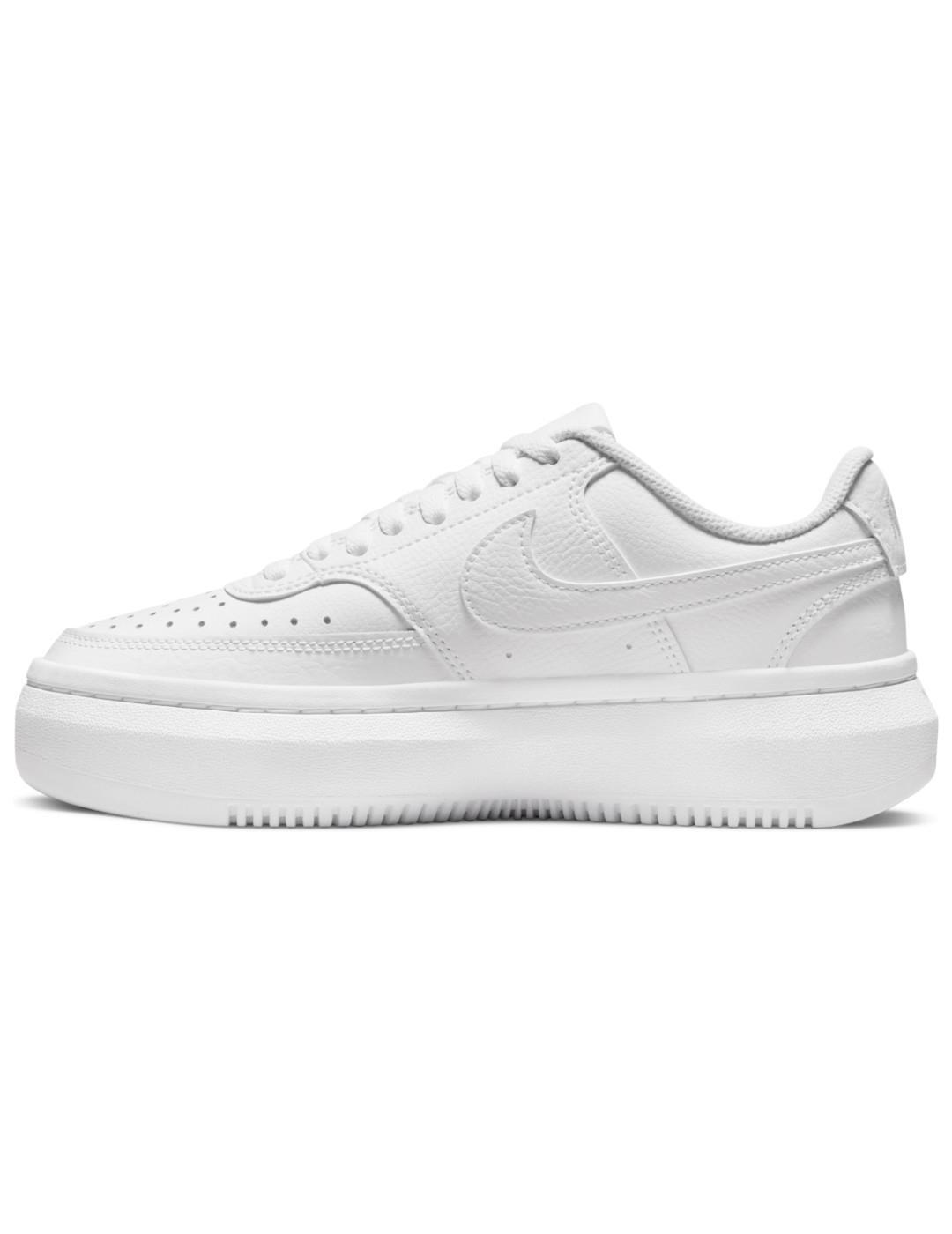 Scarpe da ginnastica da donna Nike Court Vision High Bianche 3/6