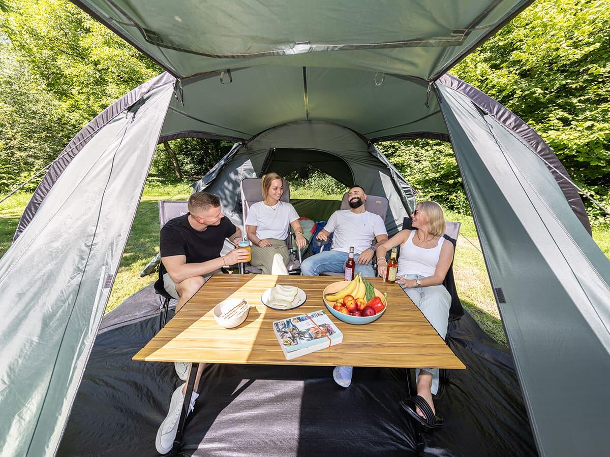 Tente dôme Västervik 5 - Tente Camping 5 pers - 1 cabine - 3 entrées 4/9