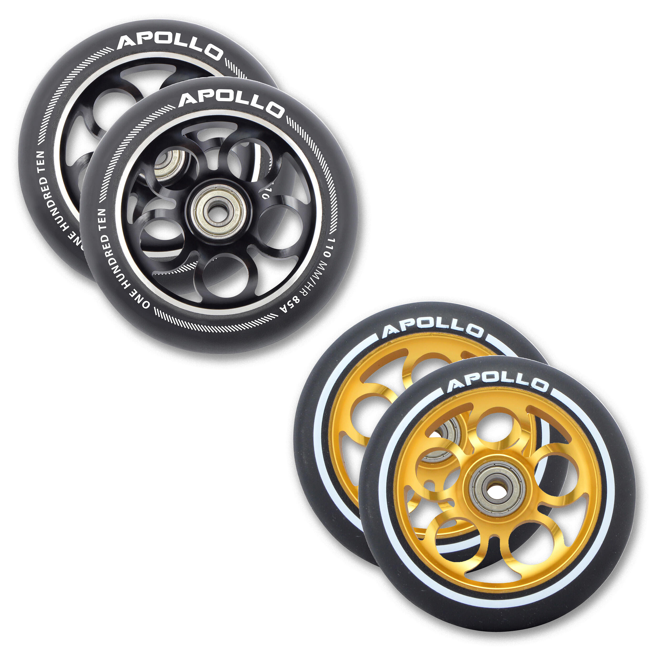 Stunt Scooter reservewielenset Pro Wheels - ABEC9 kogellagers, voor stuntstep 5/5