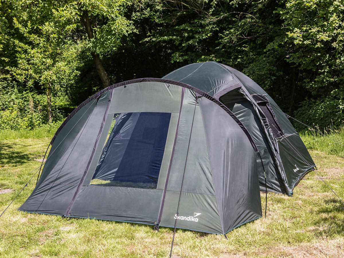Tente dôme Västervik 5 - Tente Camping 5 pers - 1 cabine - 3 entrées 3/9
