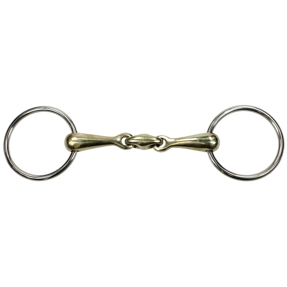 HARRYS HORSE Watertrens Epplejeck Argentaan Dubbelgebroken