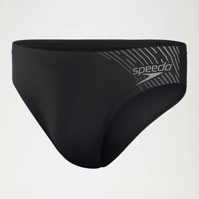 Speedo speedo zwemkledij eco medley logo 7cm brief bla/gre heren blagre
