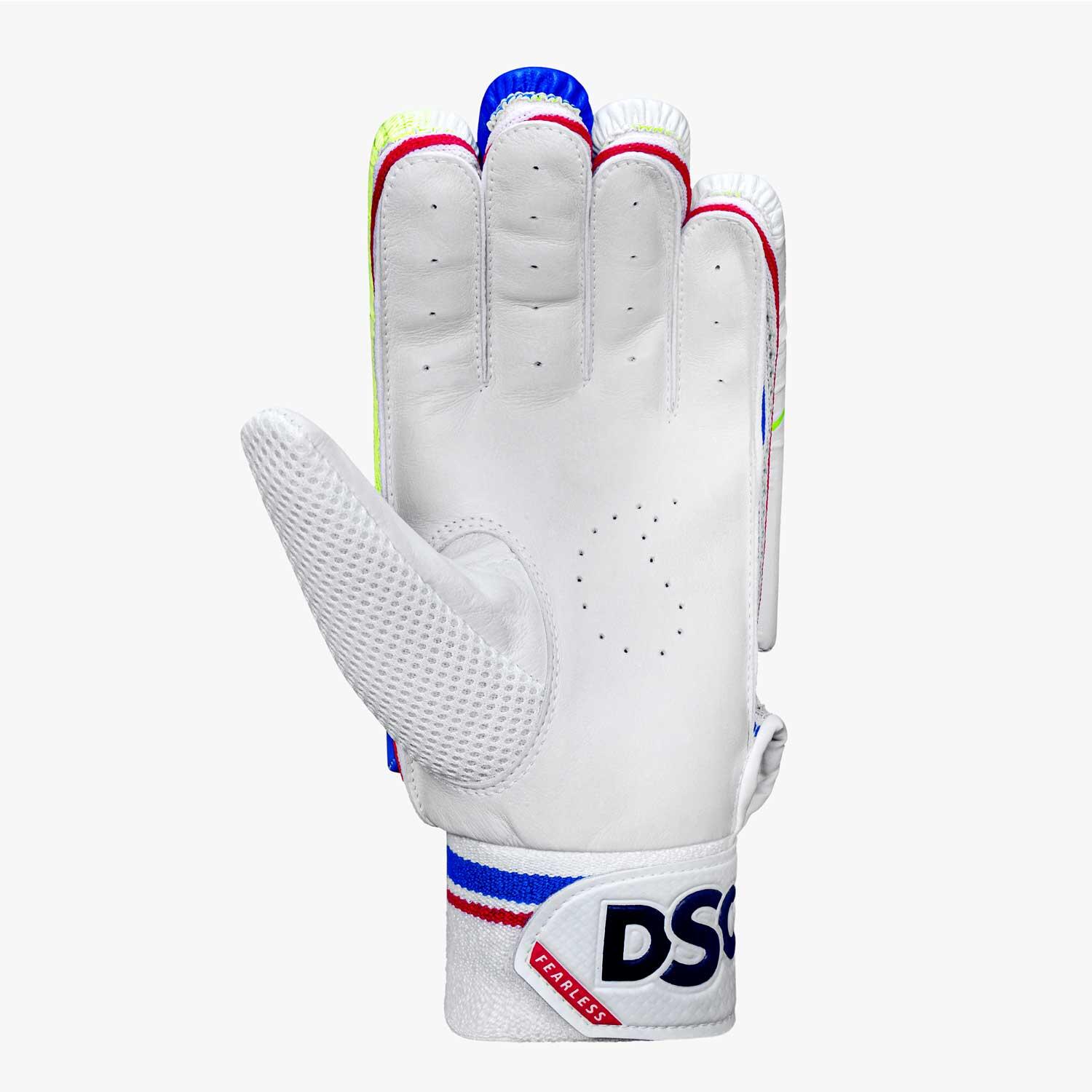 DSC Intense Attitude Cricket Batting Gloves | Multicolor | Größe: Jugend 2/5