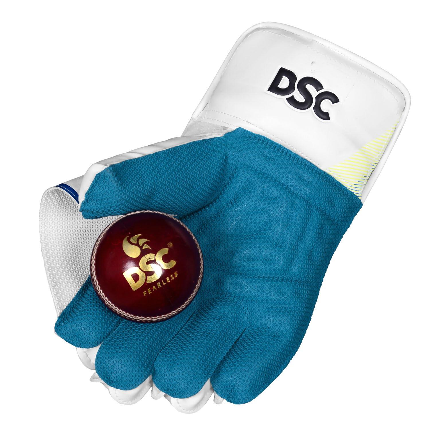 DSC Condor Glider Leder Cricket Wicket Keeping Gloves für Herren 5/5