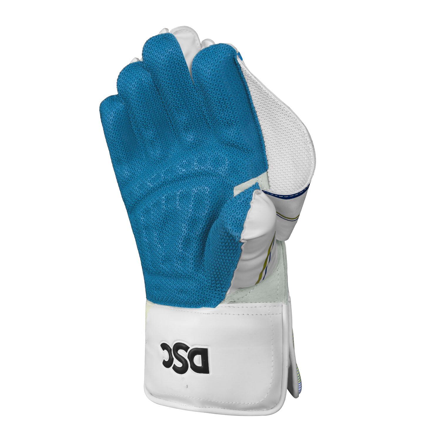 DSC Condor Glider Leder Cricket Wicket Keeping Gloves für Herren 3/5