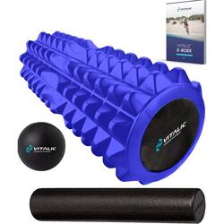 Massage triggerpoint foam roller met massage bal