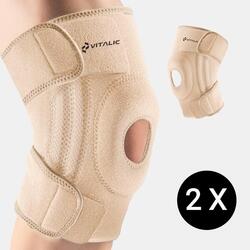 2 x Patellabrace - Kniebrace - Kniebandage - Knieband