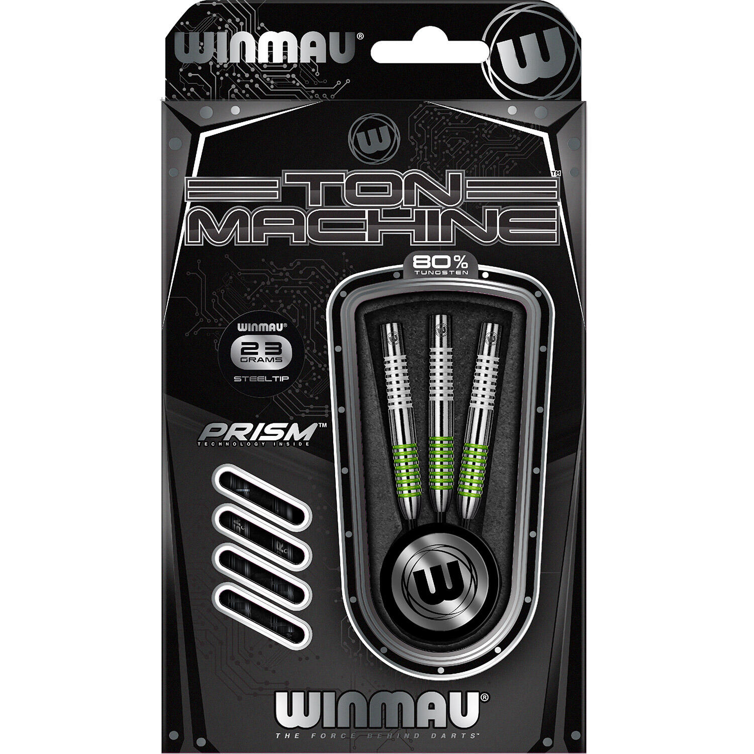 Ton Machine fléchettes point en acier 23gr 1/7