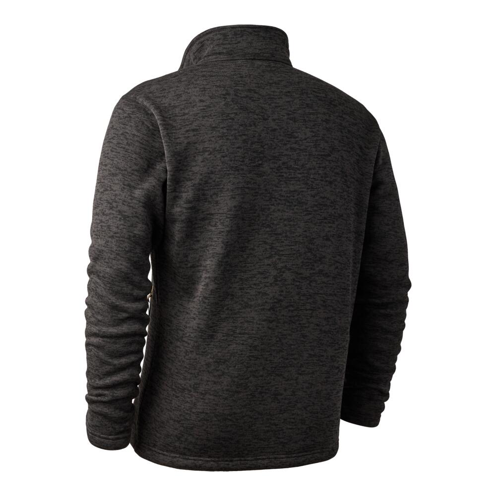 Deerhunter Sarek Strickjacke Herren (Dark Grey Melange) Größe XL 2/2