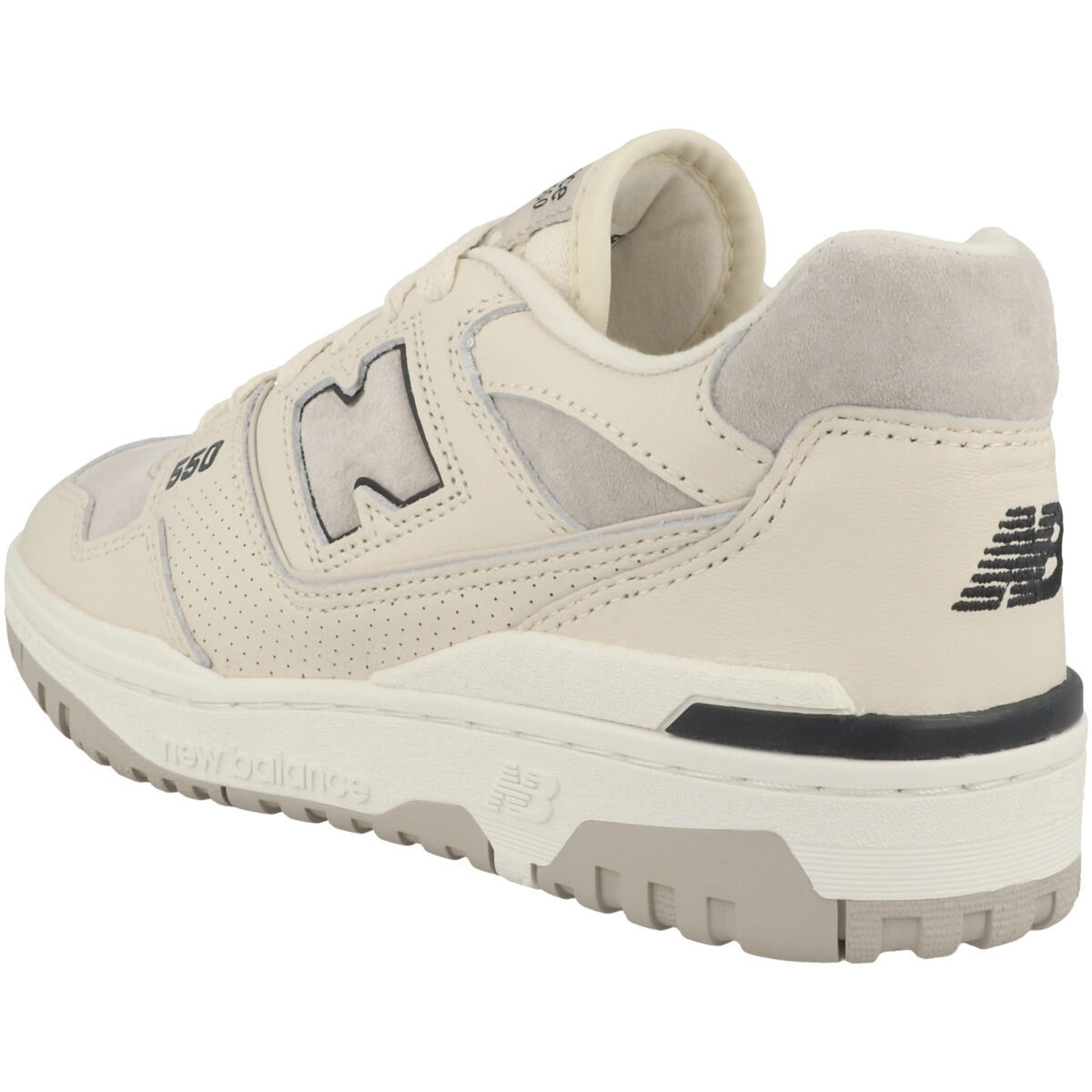 Baskets Blanches/Gris Femme New Balance 550 6/7