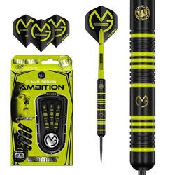 MvG Ambition brass steeltip dartpijlen 22 gr.