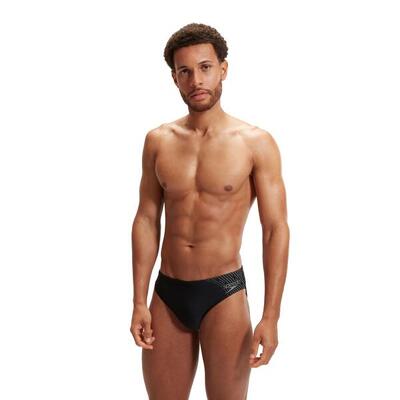Speedo speedo zwemkledij eco medley logo 7cm brief bla/gre heren blagre