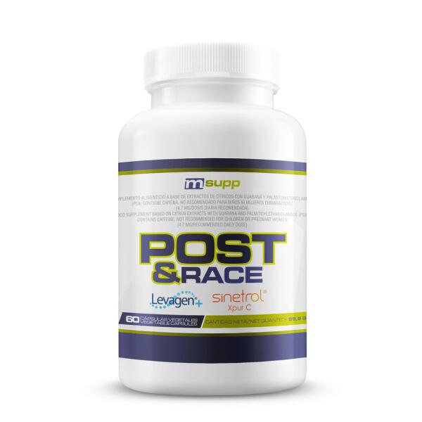 Post & race - 60 vegetable capsules de MM Supplements PROMOÇÃO      19,90€ 29,99€ -33%    * 22/05/2025 até rutura de stock  Preço por quantidade 331,67€kg MMSUPPLEMENTS Post & race - 60 vegetable capsules de MM SupplementsVendido e expedido por: Masmusculo    