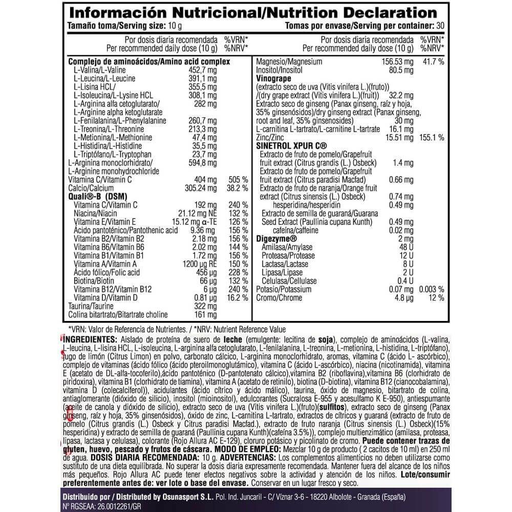 All in one multivitamin pak - 300g Pastèque de MASmusculo 6/6