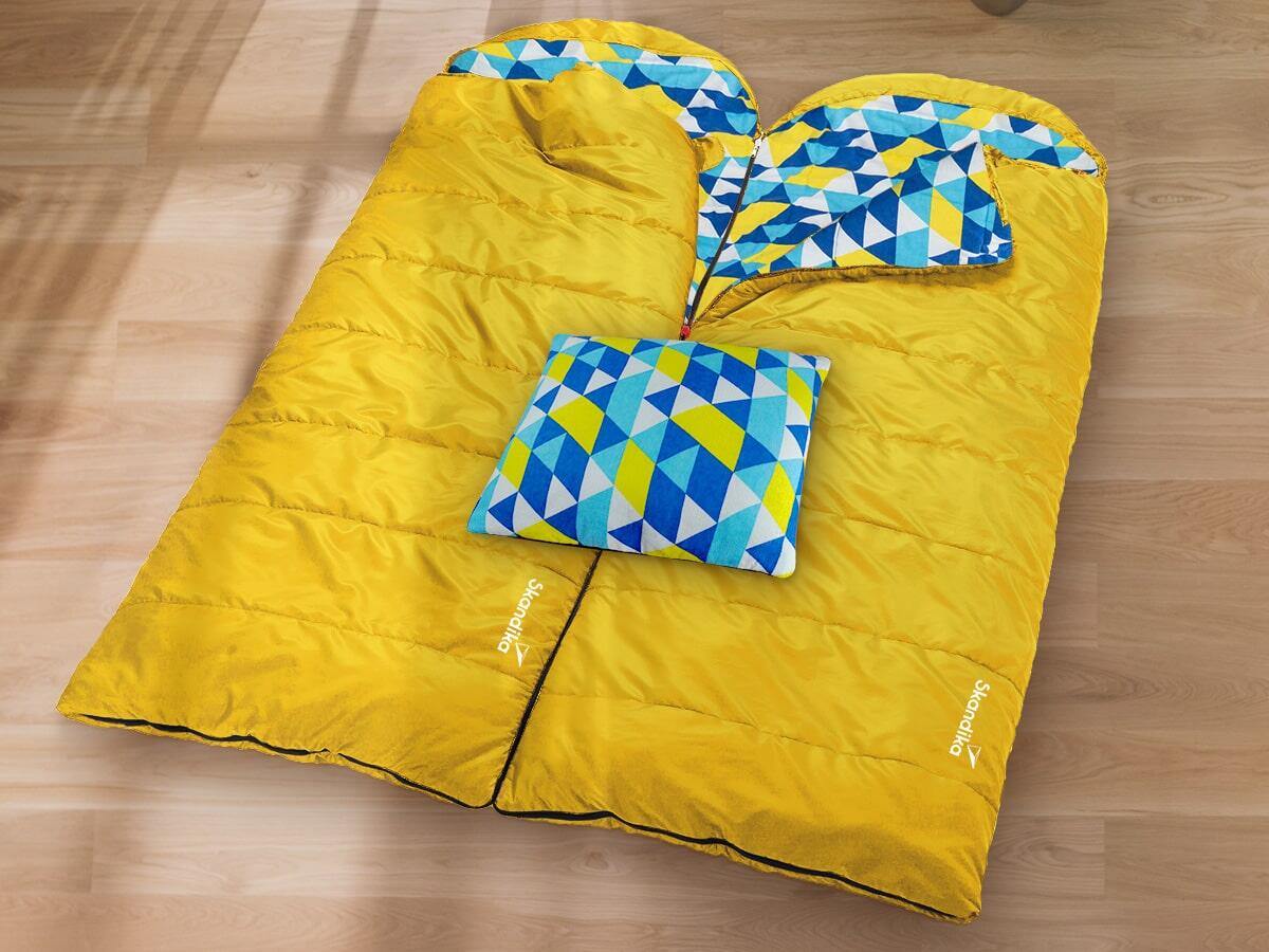 Reisekissen - Dundee Sleepyhead - Flanell - Kompressionspacksack 6/7