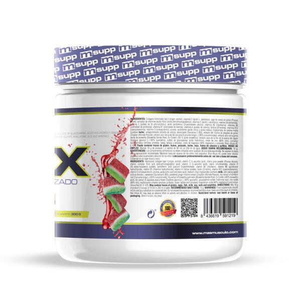 Flex (hydrolyzed collagen) - 300g Pastèque de MM Supplements