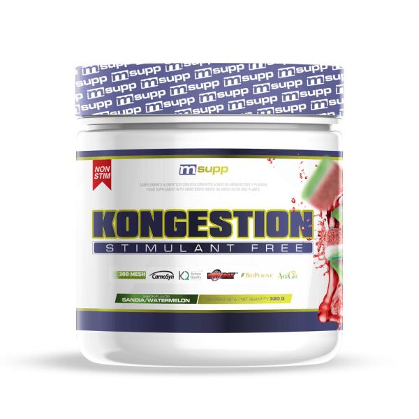 MMSUPPLEMENTS Kongestion Preworkout stimulant free - 320g Geléia de Melancia da MM Supplements