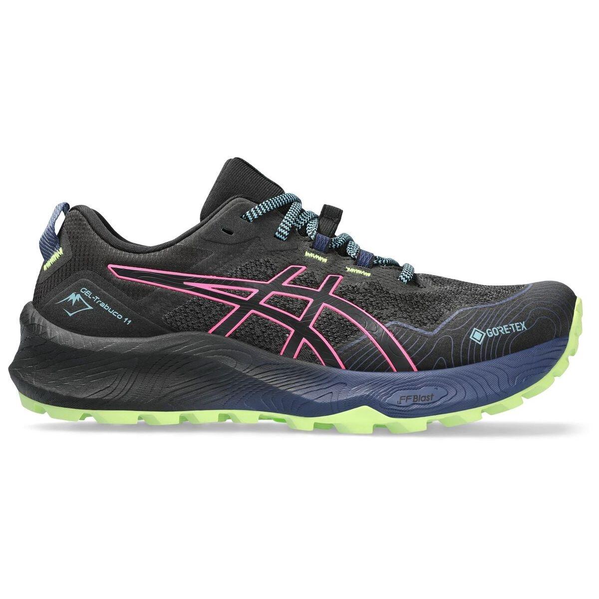 Asics - Chaussures De Sport Femme Gel Trabuco 11 Gtx Noir - Chaussures De Sport - Noir - 37 - Decathlon