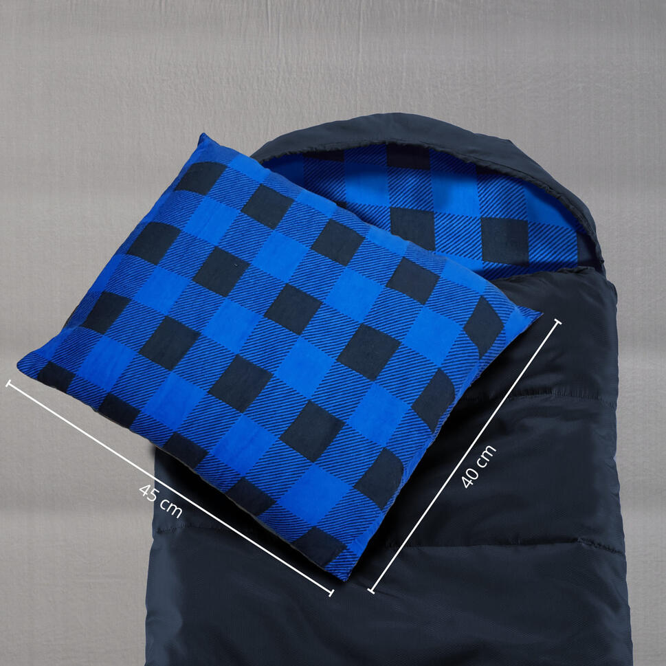 Poduszka turystyczna, kempingowa Dundee Sleepyhead, flanelowa poszewka