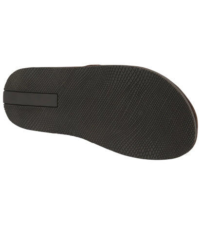 EDWARD Men's Leather Fleece Mule Slippers 7/7