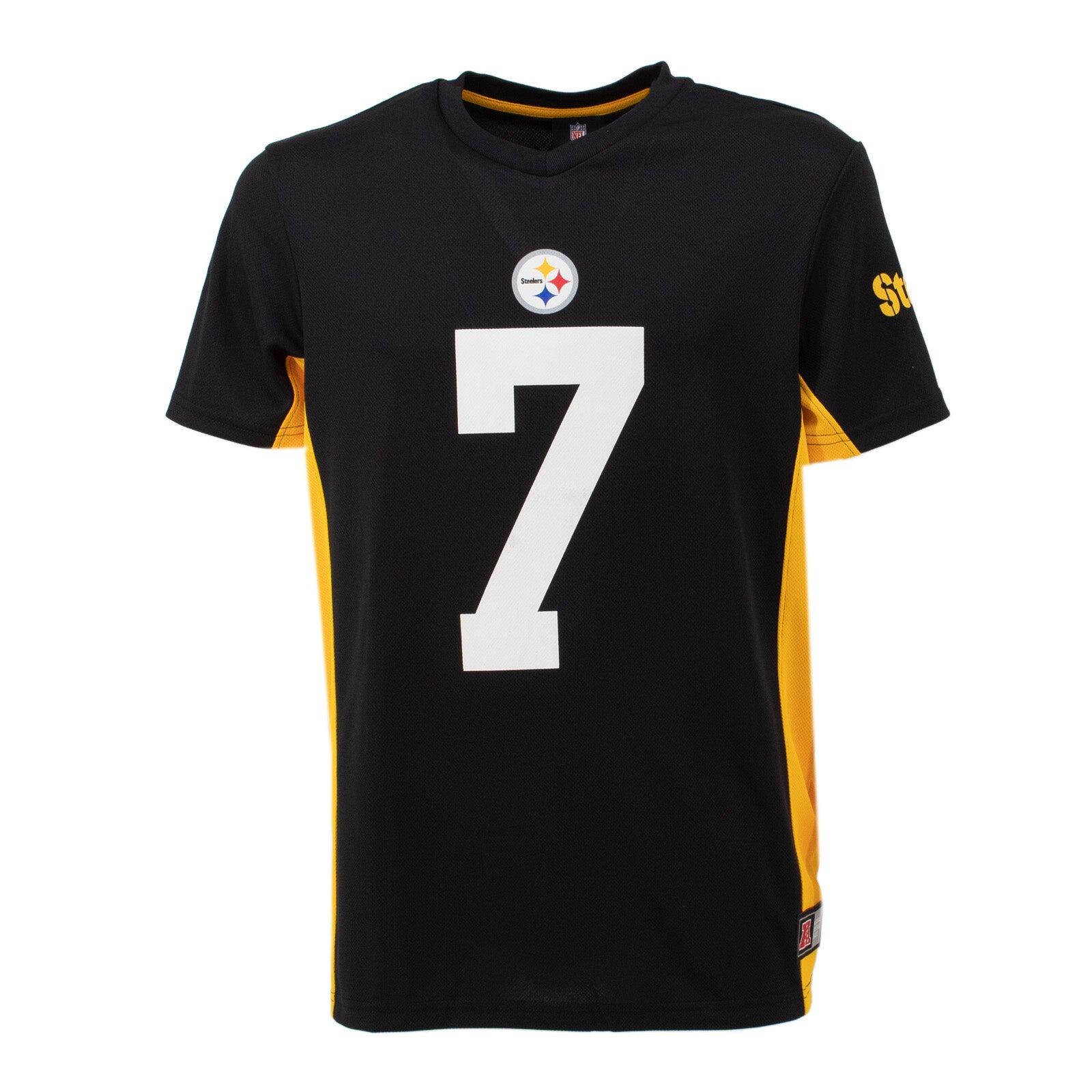 Shirt Pittsburgh Steelers Roethlisberger Nr 7 in Schwarz 3/3